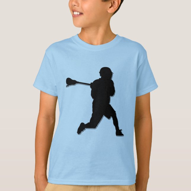 Lacrosse Player Kid's T T-Shirt (Front)