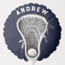 Lacrosse Player Party Balloon