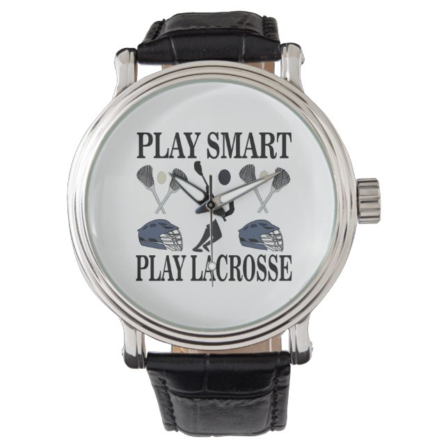 Lacrosse Player Sports Watch (Front)