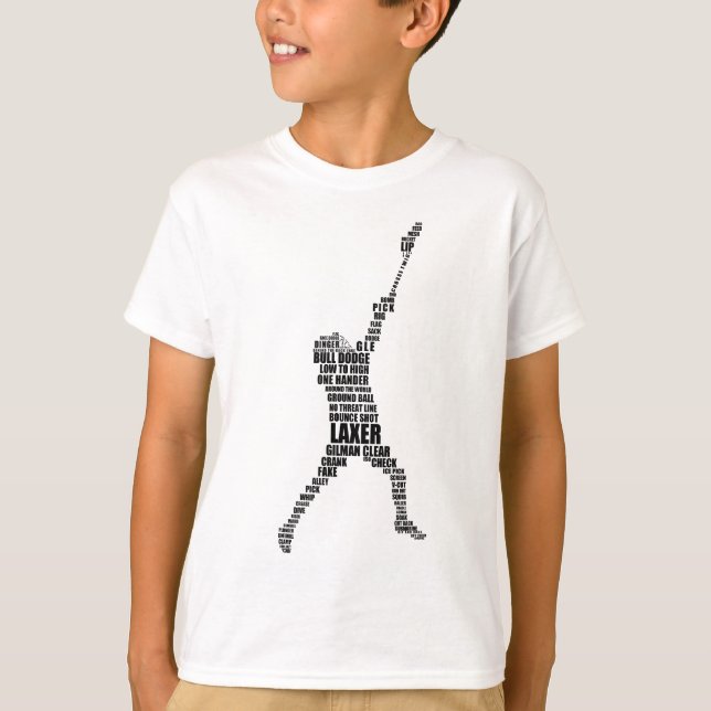 Lacrosse Player T-Shirt (Front)