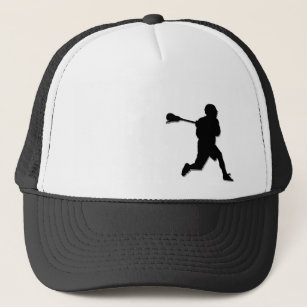 Lacrosse Player Trucker Hat
