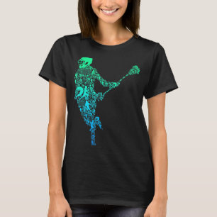 Lacrosse Player Youth Men Boys Kids  T-Shirt