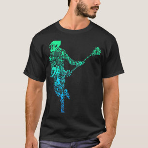 Lacrosse Player Youth Men Boys Kids  T-Shirt