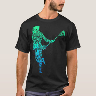 Lacrosse Player Youth Men Boys Kids T-Shirt