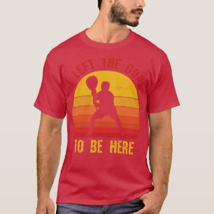 Lacrosse Players I Left The Goal To Be Here Funny T-Shirt