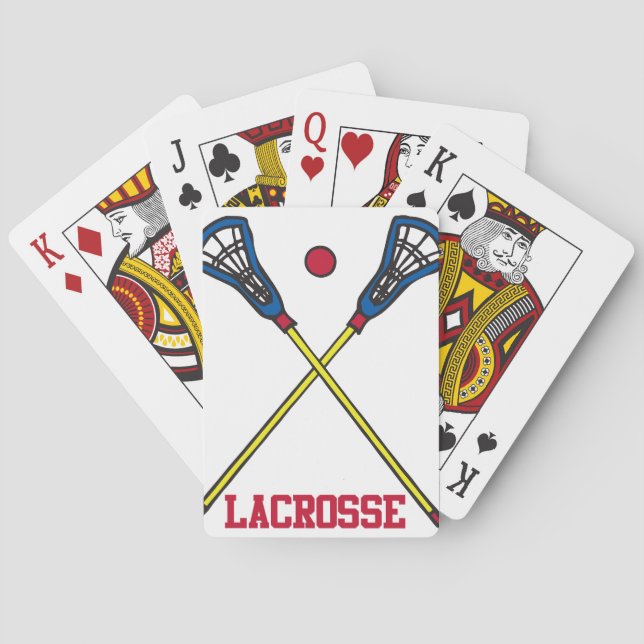 Lacrosse Playing Cards (Back)