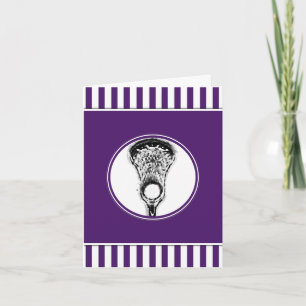 Lacrosse Purple Sports Cards