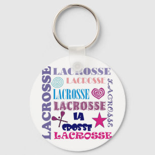 Lacrosse Repeating Key Ring