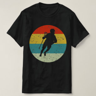 lacrosse retro vintage silhouette 70s T-Shirt