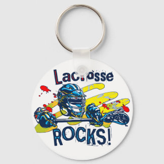 Lacrosse Rocks  LaX Gear Key Ring