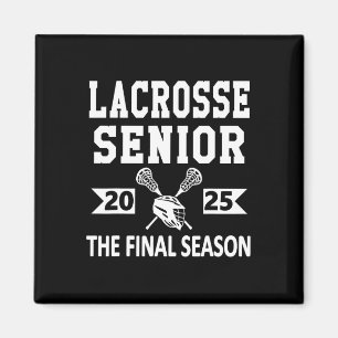 Lacrosse Senior 2025 High School Senior Night Grad Magnet