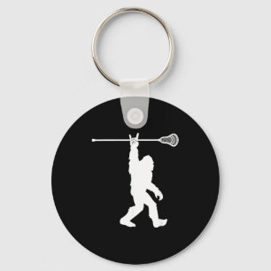 Lacrosse-shirt Vintage Lax Bigfoot Sasquatch Youth Key Ring