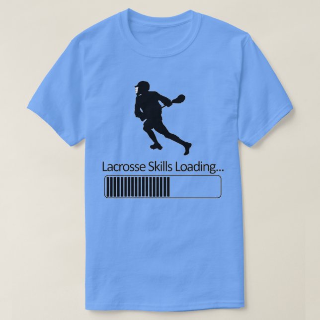 Lacrosse Skills Loading  T-Shirt (Design Front)