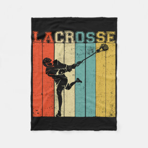 Lacrosse Sport Stick Funny Lax Player Love Perfect Fleece Blanket