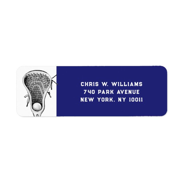 Lacrosse Sports Blue (Front)