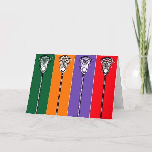 Lacrosse Sports Card (Front)