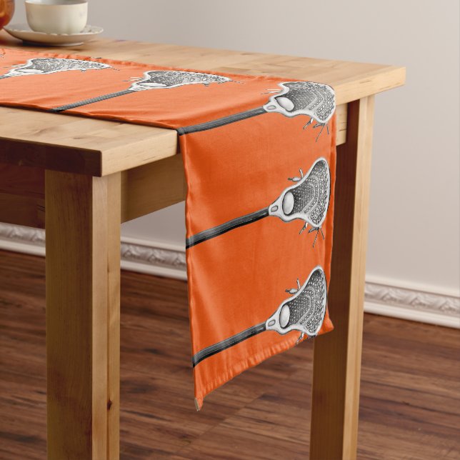 Lacrosse Sports Event Short Table Runner (In Situ)