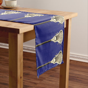 Lacrosse Sports Event Short Table Runner