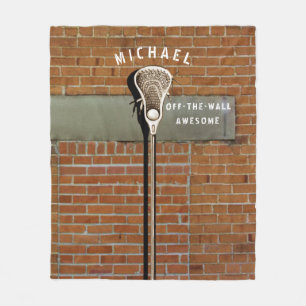 Lacrosse Sports  Fleece Blanket