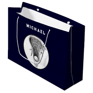Lacrosse Sports Large Gift Bag