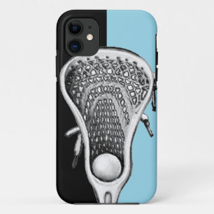 Lacrosse Sports Light-blue iPhone 11 Case