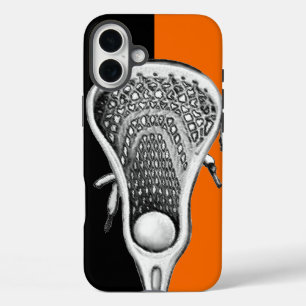 Lacrosse Sports Orange Case-Mate iPhone Case