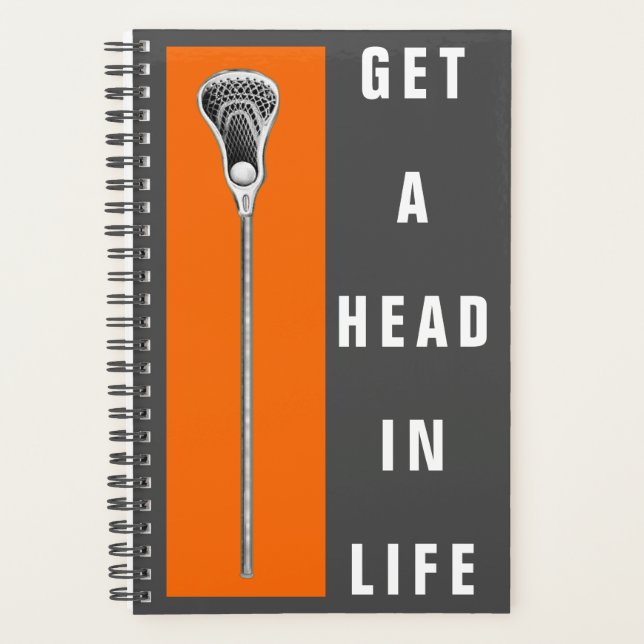 Lacrosse Sports Planner (Front)