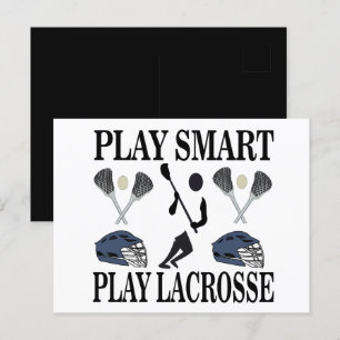 Lacrosse Sports Postcard