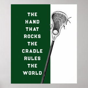 Lacrosse Sports Poster