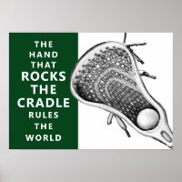 Lacrosse Sports Poster