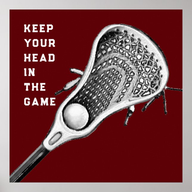 Lacrosse Sports Poster (Front)