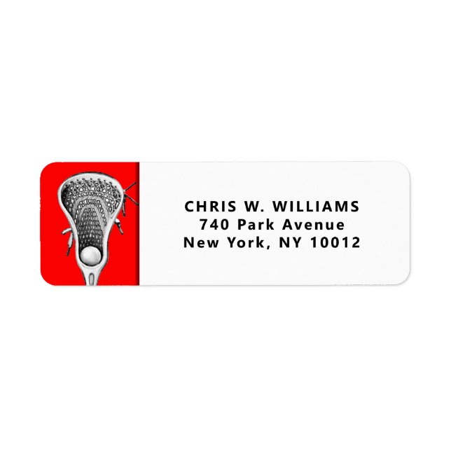 Lacrosse Sports Red (Front)