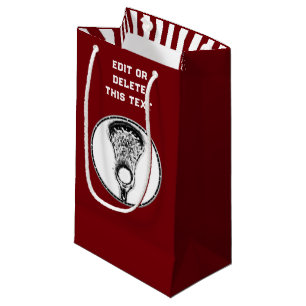 Lacrosse Sports Small Gift Bag