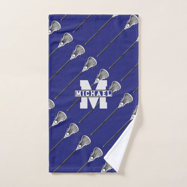 Lacrosse Sports Towel (Hand Towel)