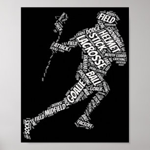 lacrosse sticks for boys Sports & Fitness cool Nov Poster
