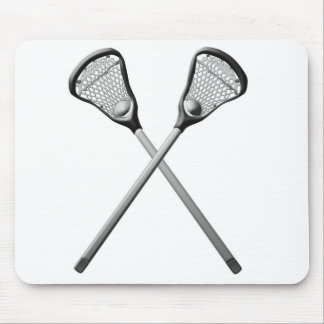 Lacrosse Sticks Mouse Mat