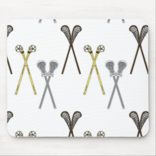 Lacrosse Sticks Mouse Mat