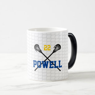 Lacrosse Sticks Net Goal Team Number Number Name Magic Mug