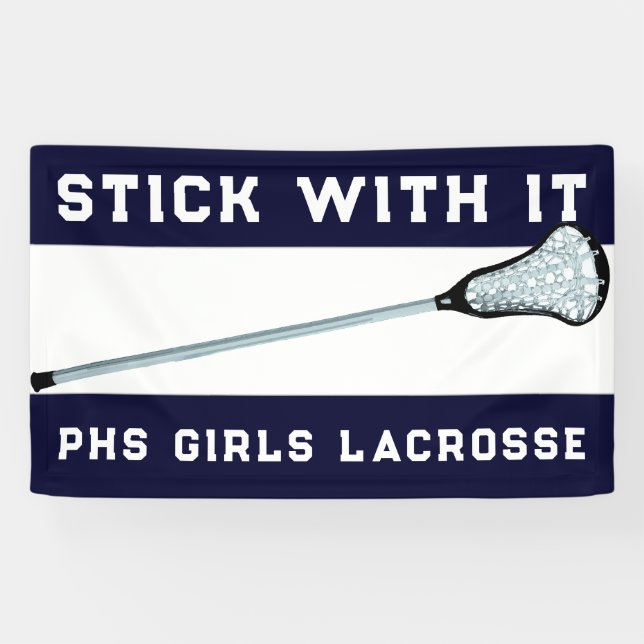 Lacrosse Team Banner (Horizontal)