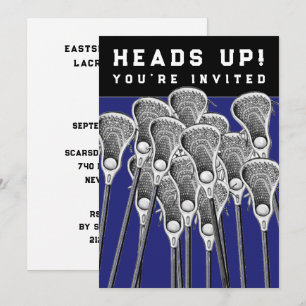 Lacrosse Team Event Invitations