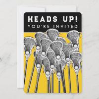 Lacrosse Team Event Invitations