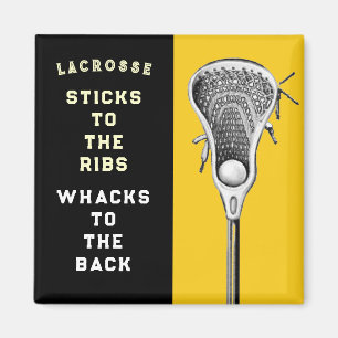 Lacrosse Team Funny Magnet