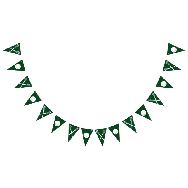 Lacrosse Team Green Bunting (All)
