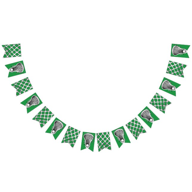 Lacrosse Team Green Bunting (All)