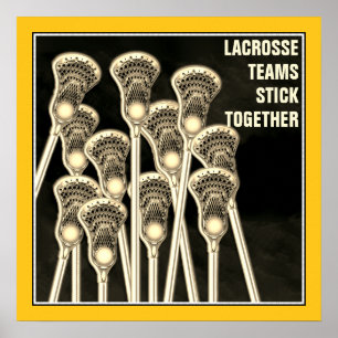 Lacrosse Team Poster