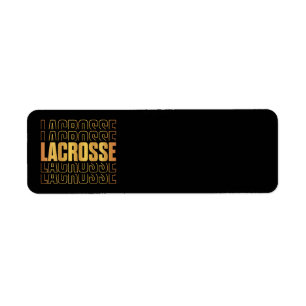 Lacrosse Text Address Labels