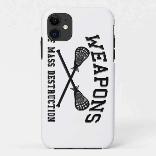 Lacrosse Weapons of Mass Destruction iphone 5 Case (Back)