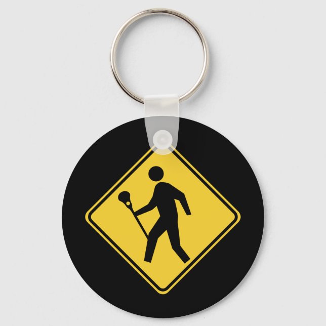 Lacrossing Key Ring (Front)