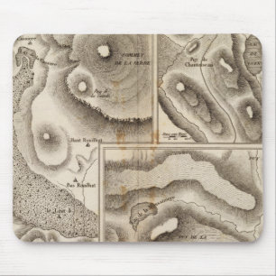 Lacs volcaniques mouse mat