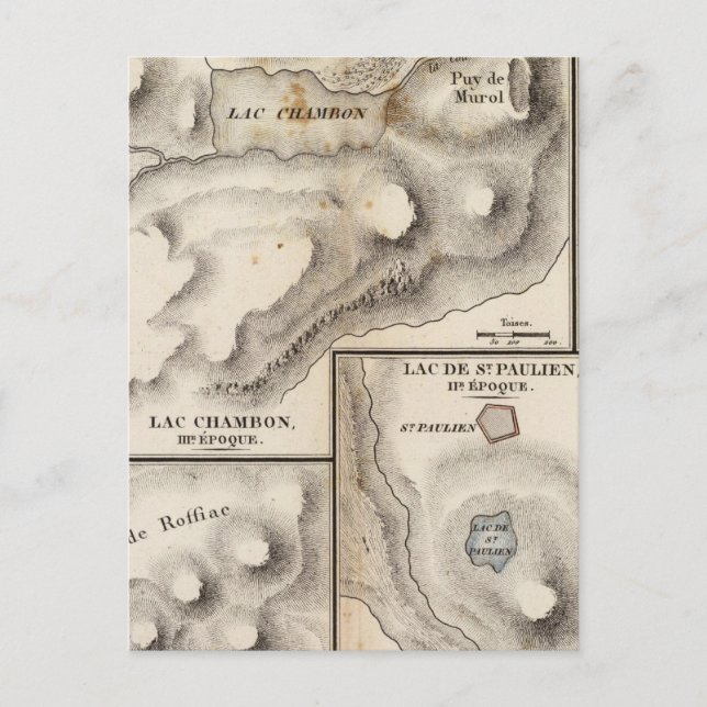 Lacs volcaniques postcard (Front)